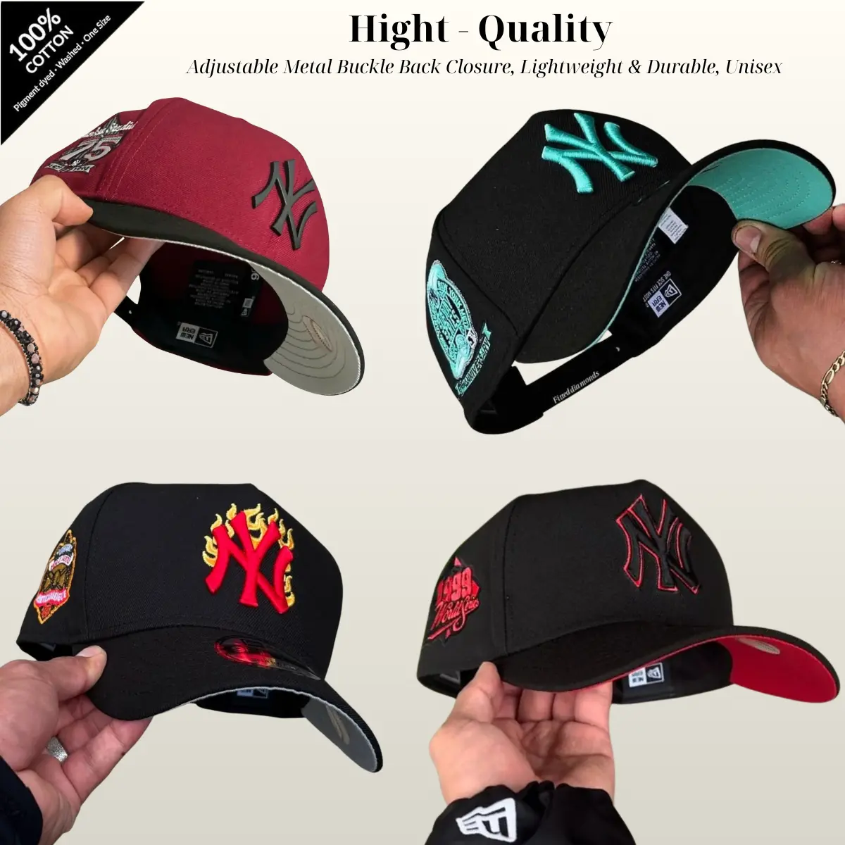 MLB New Era LA Dodgers x NY Yankees 9FORTY 59FIFTY Baseball Cap – Adjustable Fitted Snapback Hat, Premium Embroidery, Unisex Streetwear Trucker Design, Classic Gorras de Béisbol, Casual Sports Fashion for Men Women, USA 2026 TikTok Best Seller