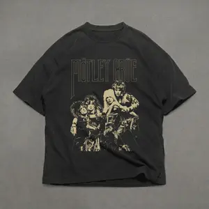 Comfort Colors Motley Crue T-Shirt, Indie folk shirt, retro 90s graphic tee, Motley Crue graphic tee, Trendy shirts, alt rock tee, 90s band tee