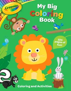USED-Crayola: My Big Coloring Book (a Crayola My Big Coloring Activity Book for Kids) by Buzzpop (Paperback)