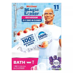 Mr. Clean 2-In-1 Bathroom Magic Eraser Sponges, 11 ct.