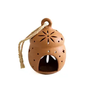 Pear-Shaped Ceramic Lantern
