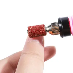 Replacement Filing Bands & Drill Bits for Electric Nail Machine - Professional Pedicure File Set with Carbide Grinding Heads | Universal Adapter for Nail Drill Accessories, Salon Foot Care Tool Kit