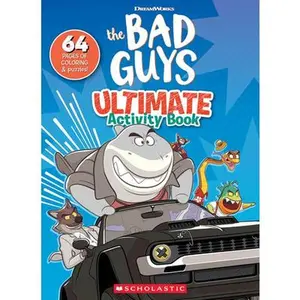 The Bad Guys Movie Ultimate Activity Book -- Scholastic - Paperback