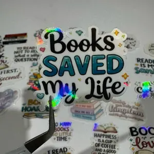 40 Piece Bookish Sticker Collection – Random Pack  Because one sticker is never enough… and neither is one more chapter