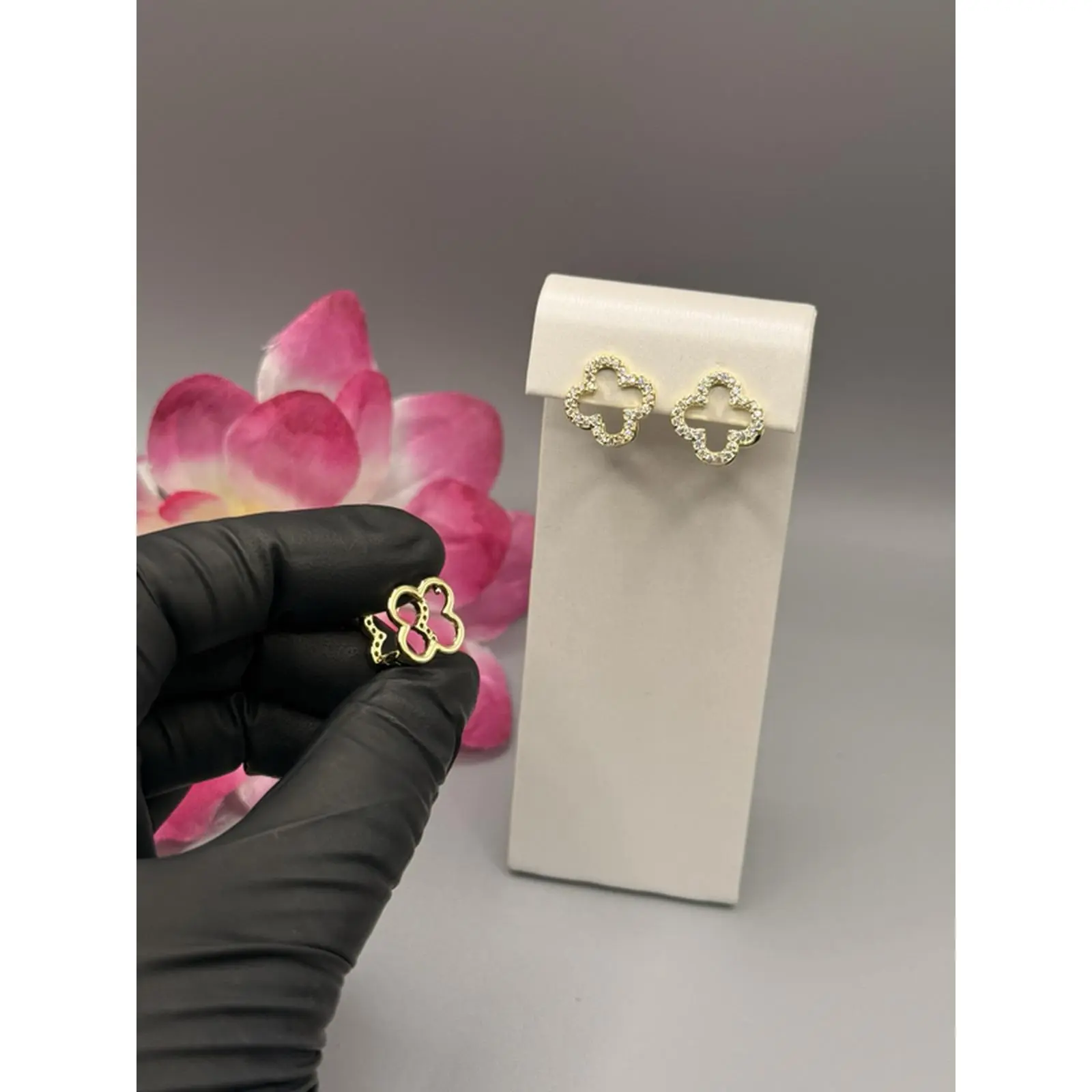 14k Laminated Gold Earrings High Quality Elegant