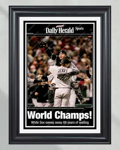 2005 Chicago White Sox World Series Champions Poster No Frame Newspaper Cover Print Comiskey Park