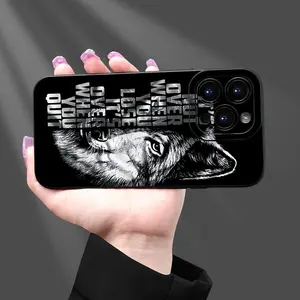 Wolf Pattern Phone Case, Shockproof Phone Protective Cover, Phone Accessory Compatible with iPhone 16 15 14 13 12 11 Pro Max