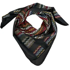 Woven Kufiya Black Cocktail - Palestinian Made