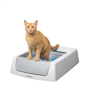 PetSafe ScoopFree Crystal Classic Self-Cleaning Litter Box - Includes 1 Disposable Litter Tray