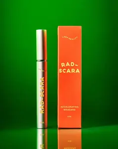 Radscara / Lengthening Nourishing Black Mascara for Lash Lifting and Growth / Sensitive Eye Safe / All-Natural Ingredients