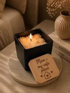 Lucerna Cube Glow Scented Customizable Candle - 9oz
