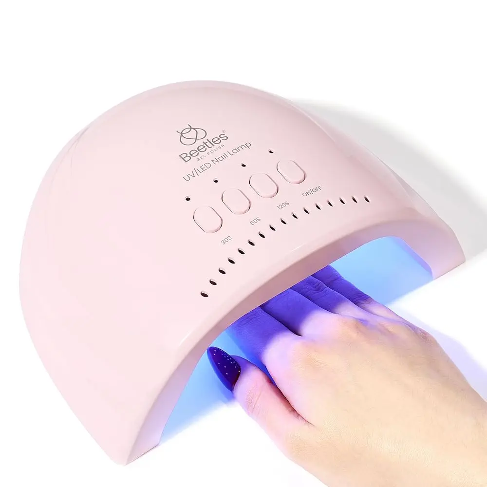 3 Timer Setting 30/60/120 Seconds UV Lamp - Pink
