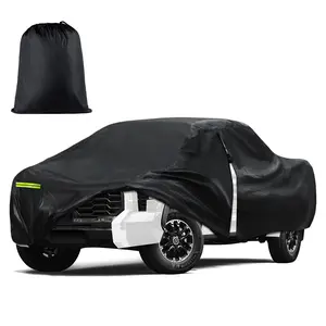 Car Cover Custom Fit for Toyota Tundra 5.5Ft Bed 2000-2025, Migaven Waterproof Full Exterior Cover Sun Rain Protection with Door Zipper (Not Include Mirror Pocket) Black