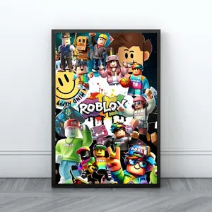 Roblox Poster Gaming Room Poster Print Game Video Games Digital Poster Clipart Instant download Kids Nursery Kids Room Gift for birthday28