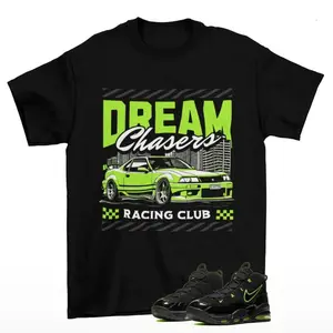 Air Max Uptempo 95 Volt Shirt, AM Uptempo 95 Volt Graphic T-Shirt, Dream Chaser Tee Match Sneaker, Soft Feel, Classic Look, Fresh