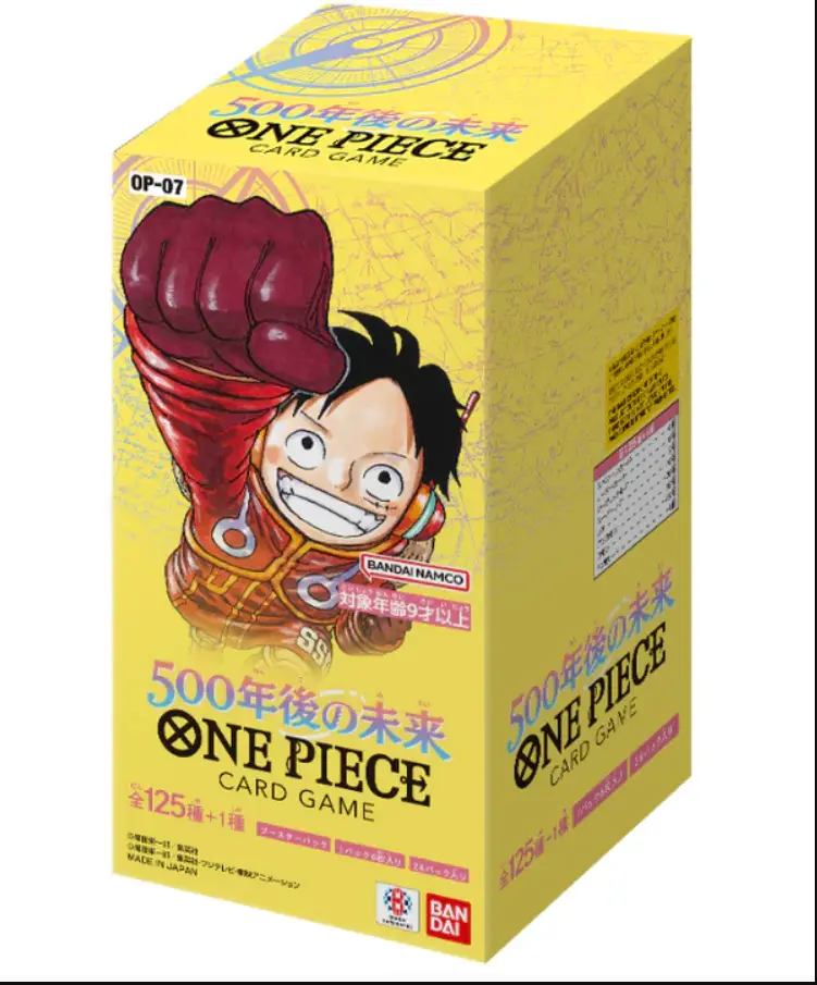 One Piece Japanese OP-07 Booster Box 500 Years in the Future [Ripped Live]