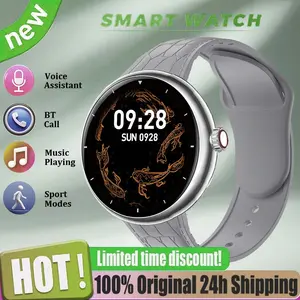 New Outdoor Men Watches Smartwatches Women Sport Watch Wireless Call Health Tracker Sport Modes Motion Trajectory Voice Assistant Fashion Smart Watches For IOS Android Wearable Smartphone Fashion