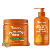 (1) Salmon Oil +  (1) Probiotic Bites