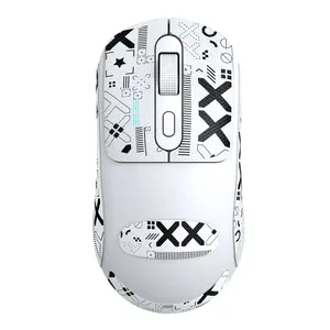 Thunderwolf Dual-Mode Wireless Mouse Dog Shit King with Anti-Slip Stickers Bluetooth Mouse for E-Sports Gaming