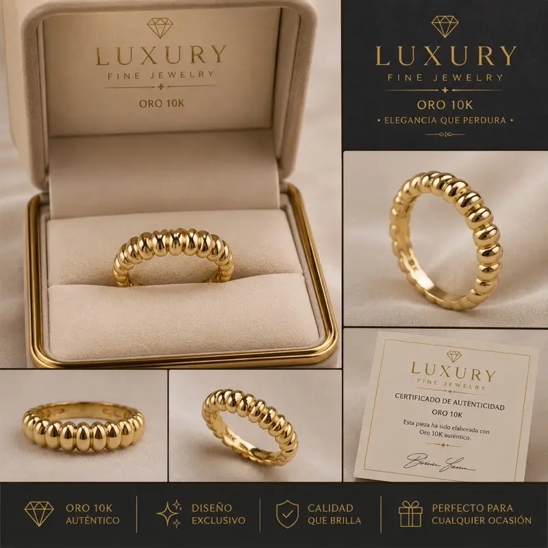 10K Gold Ring – Timeless Elegant Design