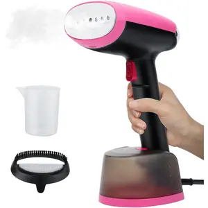 Steamer for Clothes Handheld Clothes Steamer 1300W Portable Garment Steamer Auto Shut-off 20-Second Fast Heat-up with Adjustable Steam 12.34oz Detachable Water Tank for Home Office Travel