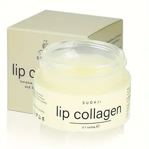 Lip Collagen + Peptide Complex 0.7oz, Collagen Lip Mask with Vitamins E, A -Lip balm to Nourish & Hydrate Lips, Lip Moisturizer for Gentle exfoliating