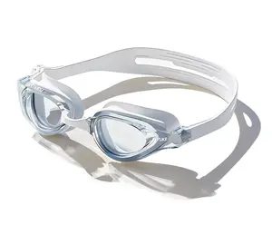 HD Prescription Swim Goggles Anti-Fog Mirror Lens No Leak Unisex Adult Clear Vision Comfortable All-Day Wear