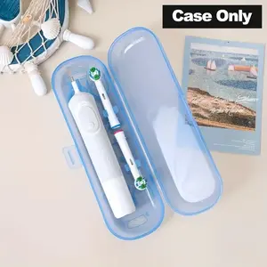 Electric Toothbrush Travel Case, 1 Count Portable Travel Protective Clean Box, Toothbrush Holder for Most Electric Toothbrushes