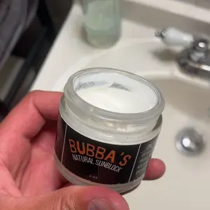 Organic Tallow and Zinc Sunblock - 2oz for Facial Sun Protection - Coconut