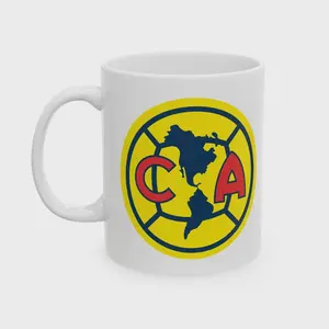 Ceramic Mug  - America - Mexican - Football - Soccer - Liga MX 11oz 15oz Mug - Souvenir Drinkware Gifts for Fans