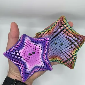 Flexi Sea Star Starfish - Stress Relief - Soothing Satisfying Flexi Fidget - Amazing Articulation