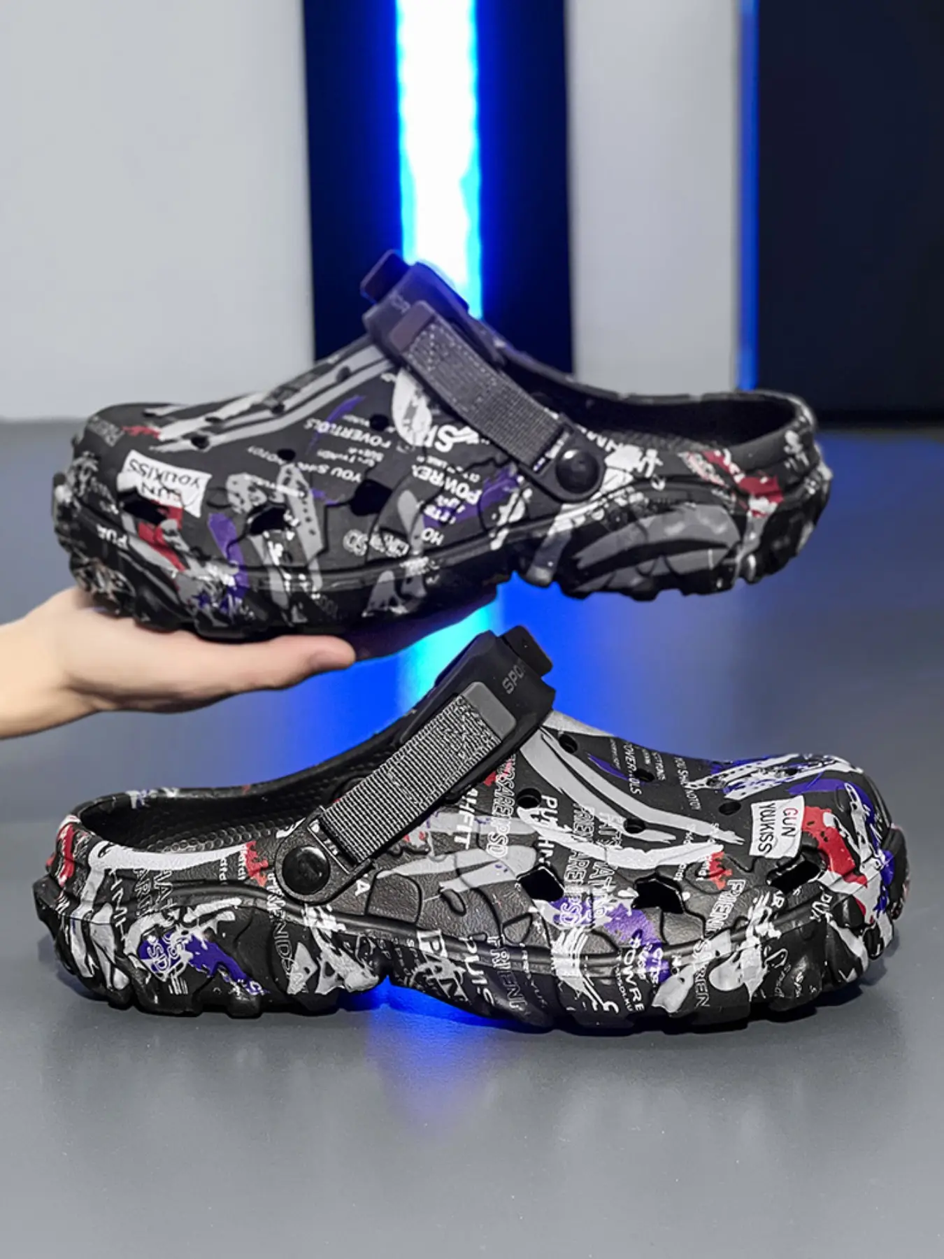 Unisex Garden Clogs, Women's & Men's Eva Slip-On Shoes, Arch Support, Comfortable Quick-Dry Lightweight Sandals for Beach, Indoor & Outdoor, Fashionable Slippers Footwear Sandal, Slip Ons Slippers, Stylish Summer Slippers