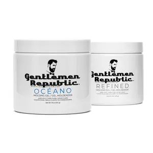 Gentlemen Republic Oceano & Refined Combo | 16oz Professional Hair Gel Duo