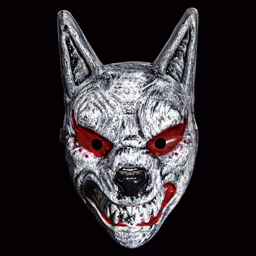 New Wolf King Wolf Face Mask Halloween Makeup Ball Dress Up COS Funny Horror Mask Bar Party Mask creative prank gift