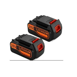 20V Max 8.0Ah LB2X4020 Replacement Battery for Black and Decker LBXR2020 LBX20 LB2X3020 and Compatible with LCC221 LST522 LST201 LST300 BDCI20C LPP120 MTC220 20V Max Tools