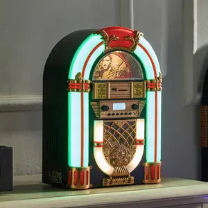 Arkrocket x Elvis Presley Mini Jukebox / Tabletop CD  / Bluetooth Speaker Limited Edition (Black/Gold) kpop  cd cassette player record  player