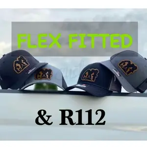 CAT “thick” Flex Fitted & R112 Hat Cotton