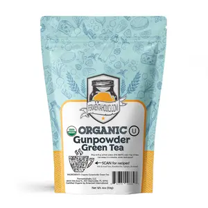 Organic Gunpowder Green Tea – 4 oz