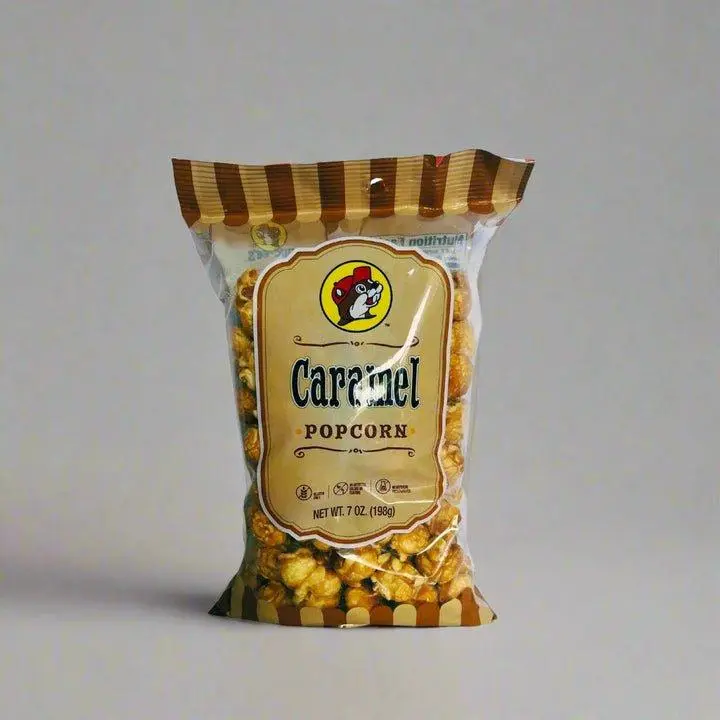 Buc-ee's Premium Non-GMO Packaged Caramel Corn Popcorn - Crunchy Party Snacks with Handcrafted Caramel Glaze, No Artificial Flavors, for Movie Nights & Gifting (Popcorn Snack Bags)