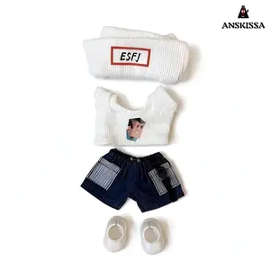 MBTI 16 Personality  Outfits for 6-6.69 Inch  Handmade 4-Piece Set with Hat Top Trousers Shoes 16 Styles Perfect Fit for Collectors Display Play   Set with Accessories  Fashion  Outfits Crochet  Outfit Set Sweater and Skirt Set