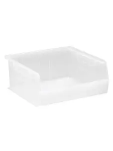 Quantum Storage QUS235CL Ultra Stack & Hang Bin, Clear - 10.87 x 11 x 5 in.