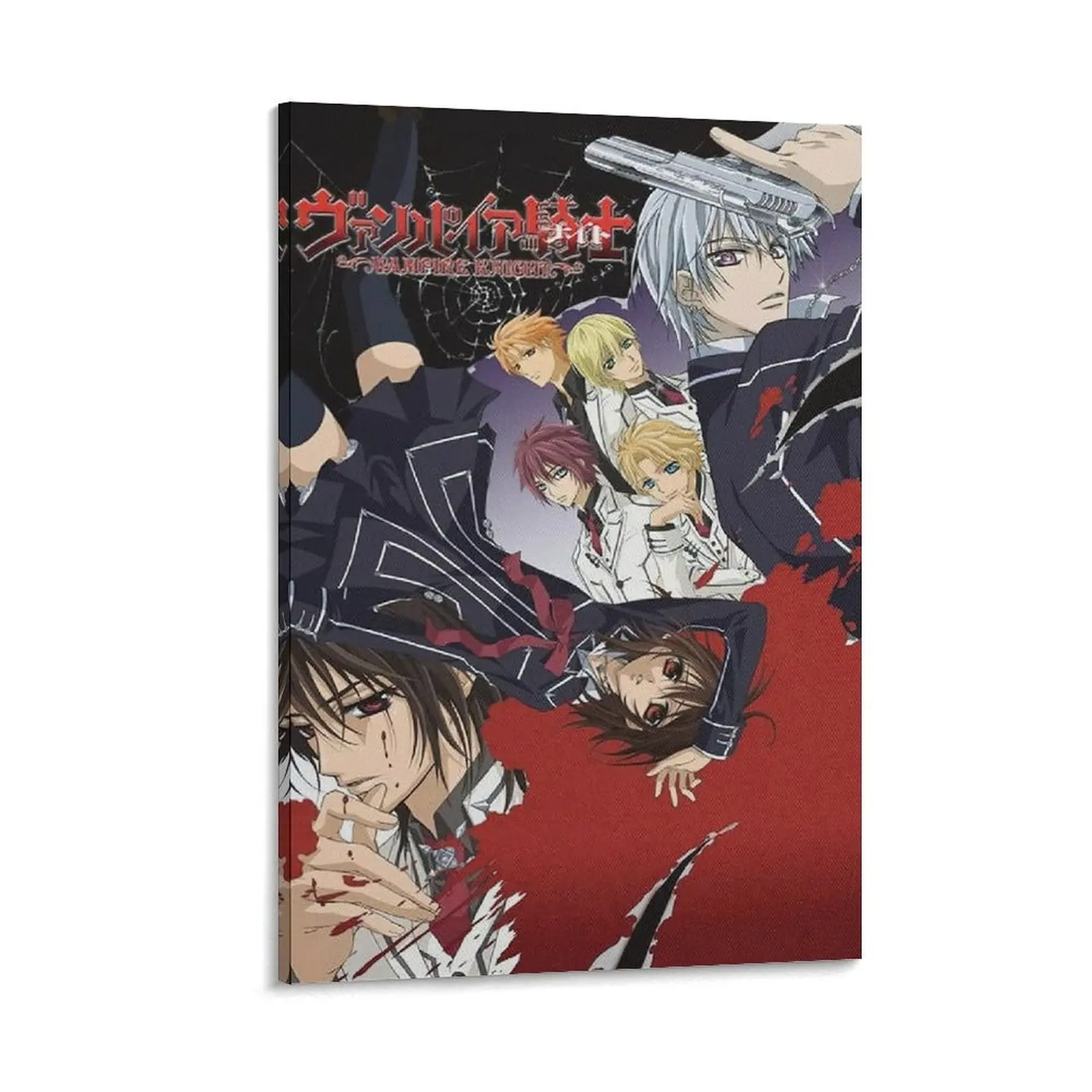 Vampire Knights Anime Poster. Japan Dark Fantasy Manga. Room Decor Print. Modern Bedroom Aesthetic. Poster Canvas Wall Art For Bedroom Decor Bar Office Room Decor Gift