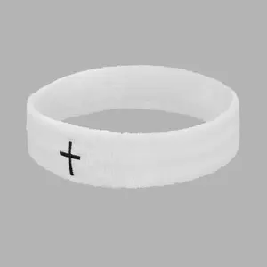 SLEEFS White Cotton Neck Band for Youth Athletes - Three Exclusive Football Designs, Comfortable & Durable, Perfect for Game-Day Style
