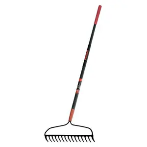 RazorBack 2853900 Fiberglass Handle Forged Bow Rake- 3.25 x 16.25 x 66.5 in.