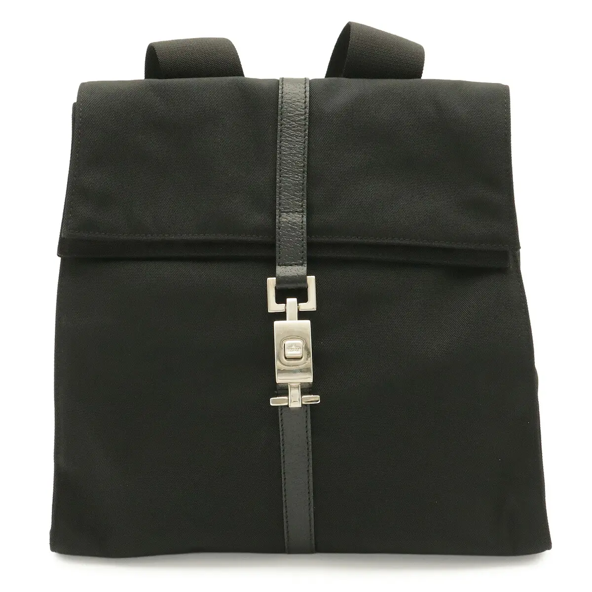 Pre-owned GUCCI Nylon Tote Bags Jackie Leather Backpack