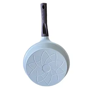 11"/28cm frying pan made with Jade Oil powder and Ceramic coated Induction bottom nonstick