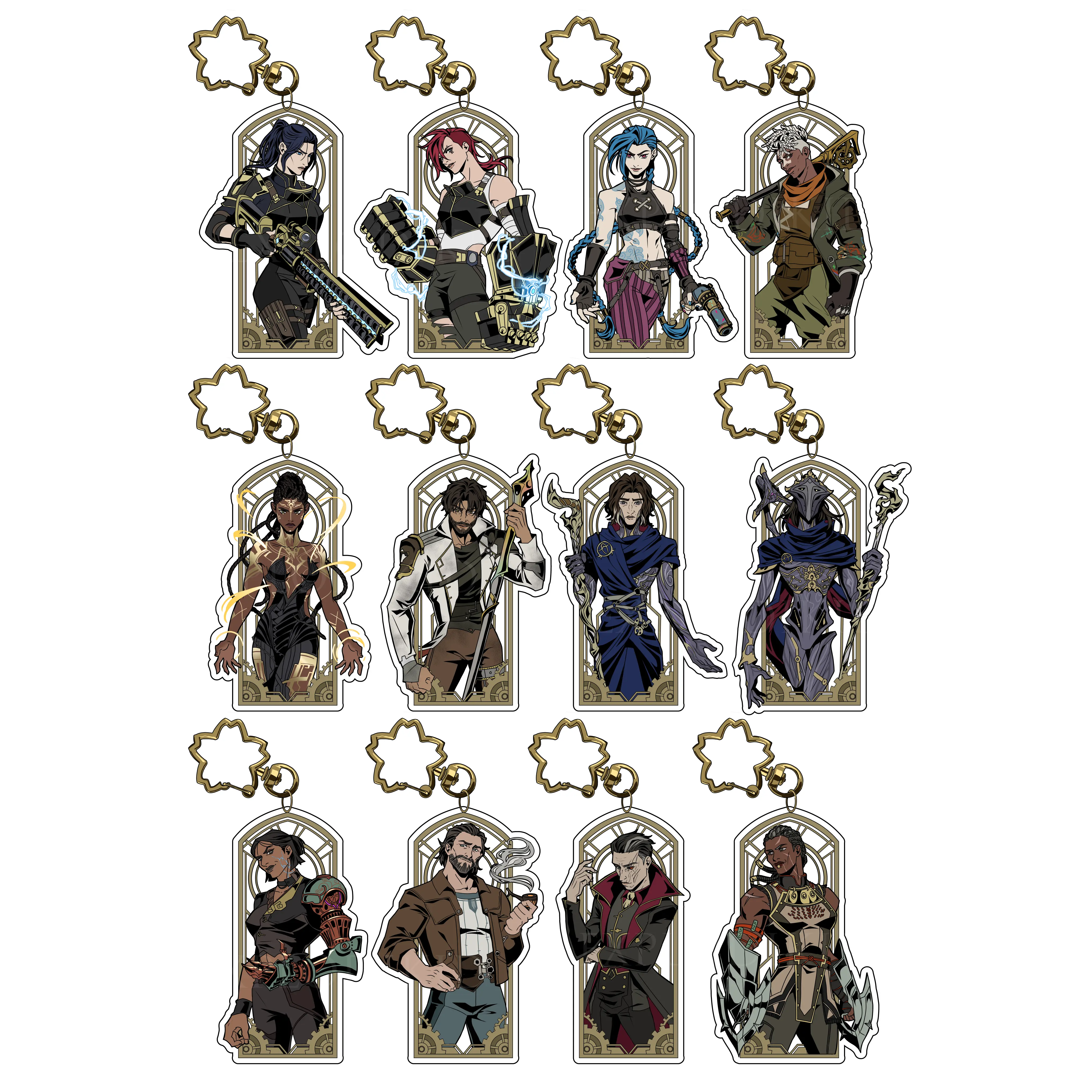 Arcane Charm Keychains