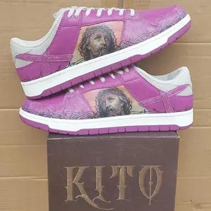 Shoes Kito Wares Passion Of The Christ-Purple
