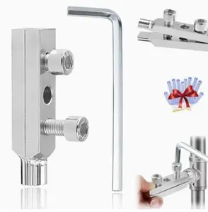 Broken Faucet ExtractorBroken Pipe Extractor Tool, Stripped Screw ExtractorSet, Multifunctional for Handle Broken ScrewRemoval Tool Bolt Extractor Kit