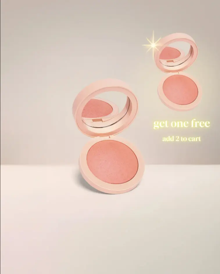 Heaven's Glow Radiant Veil Blush, Baked Powder Blush, 8g
